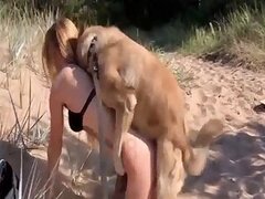 Homemade animal sex