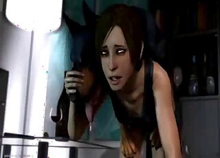 3D porn movie focusing on the hottest zoophilic girls that fuck